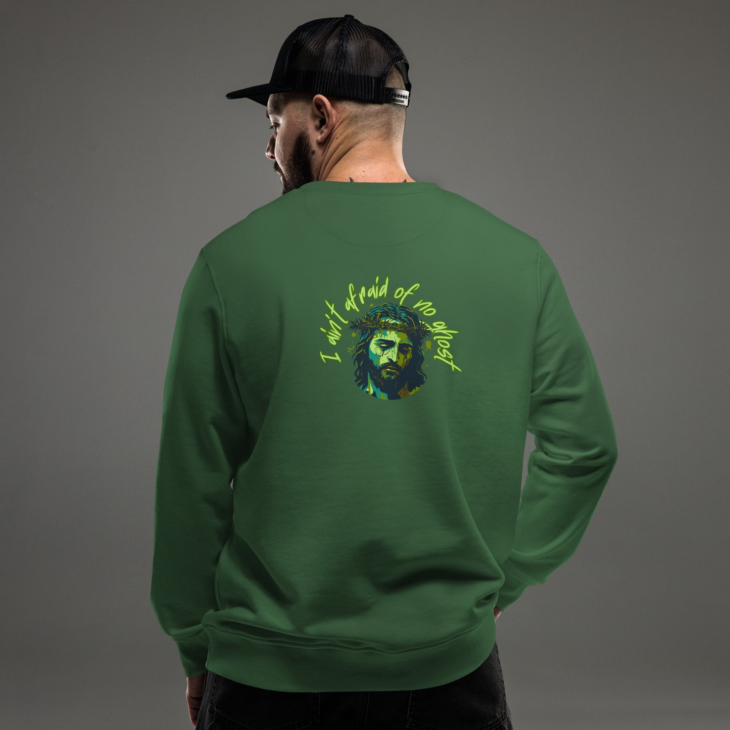 I Ain't Afraid of No Ghost - Crew Neck Sweatshirt