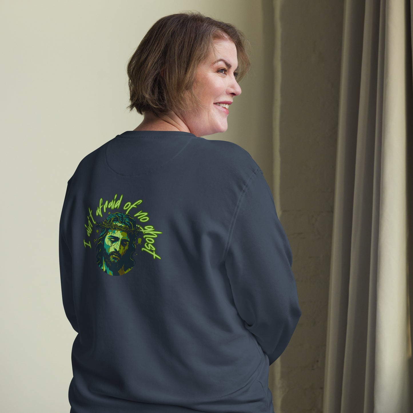 I Ain't Afraid of No Ghost - Crew Neck Sweatshirt
