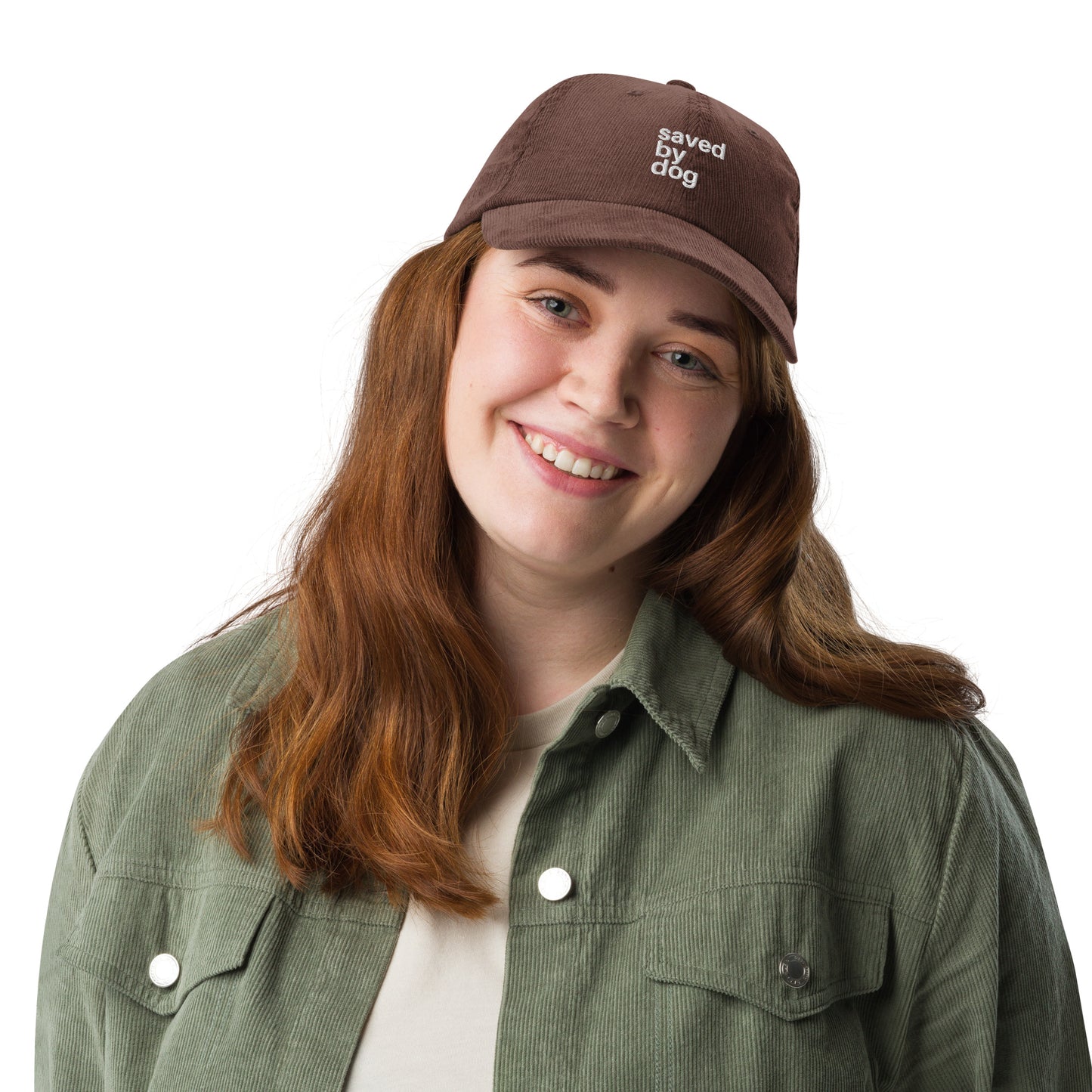 Saved by Dog - Corduroy Dad Hat