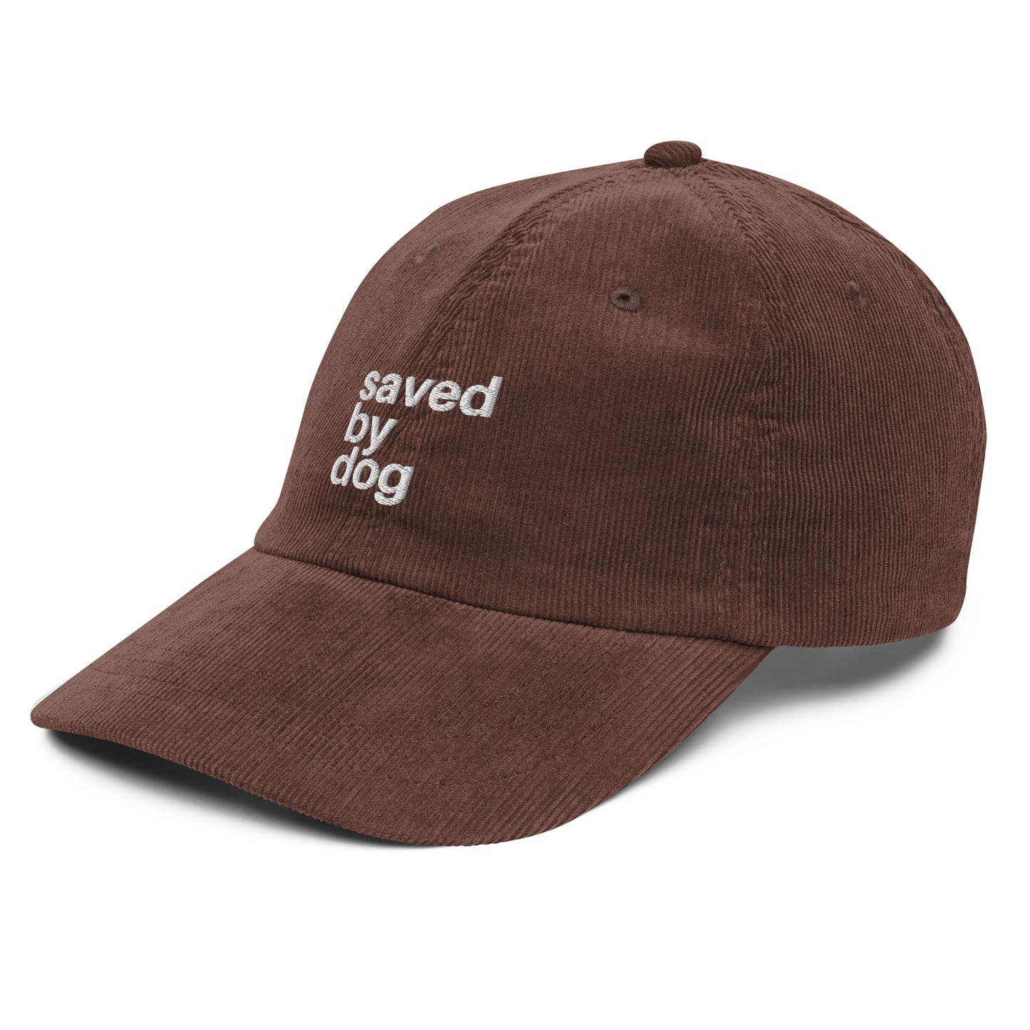 Saved by Dog - Corduroy Dad Hat