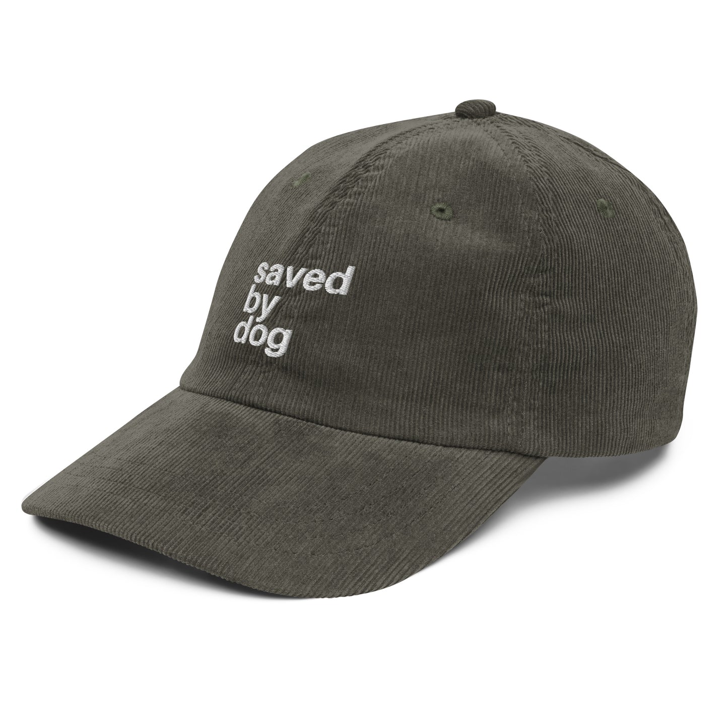 Saved by Dog - Corduroy Dad Hat