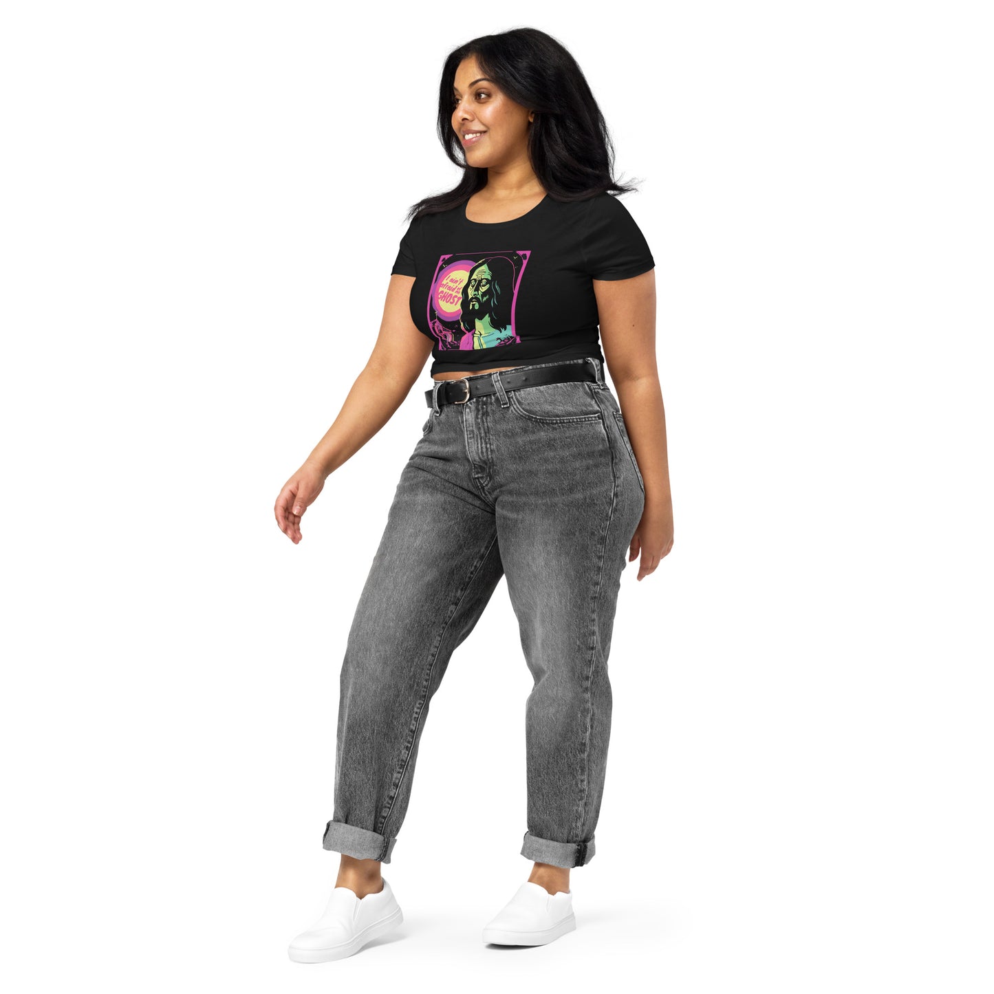 I Ain't Afraid of No Ghost - B-Movie Crop Tee