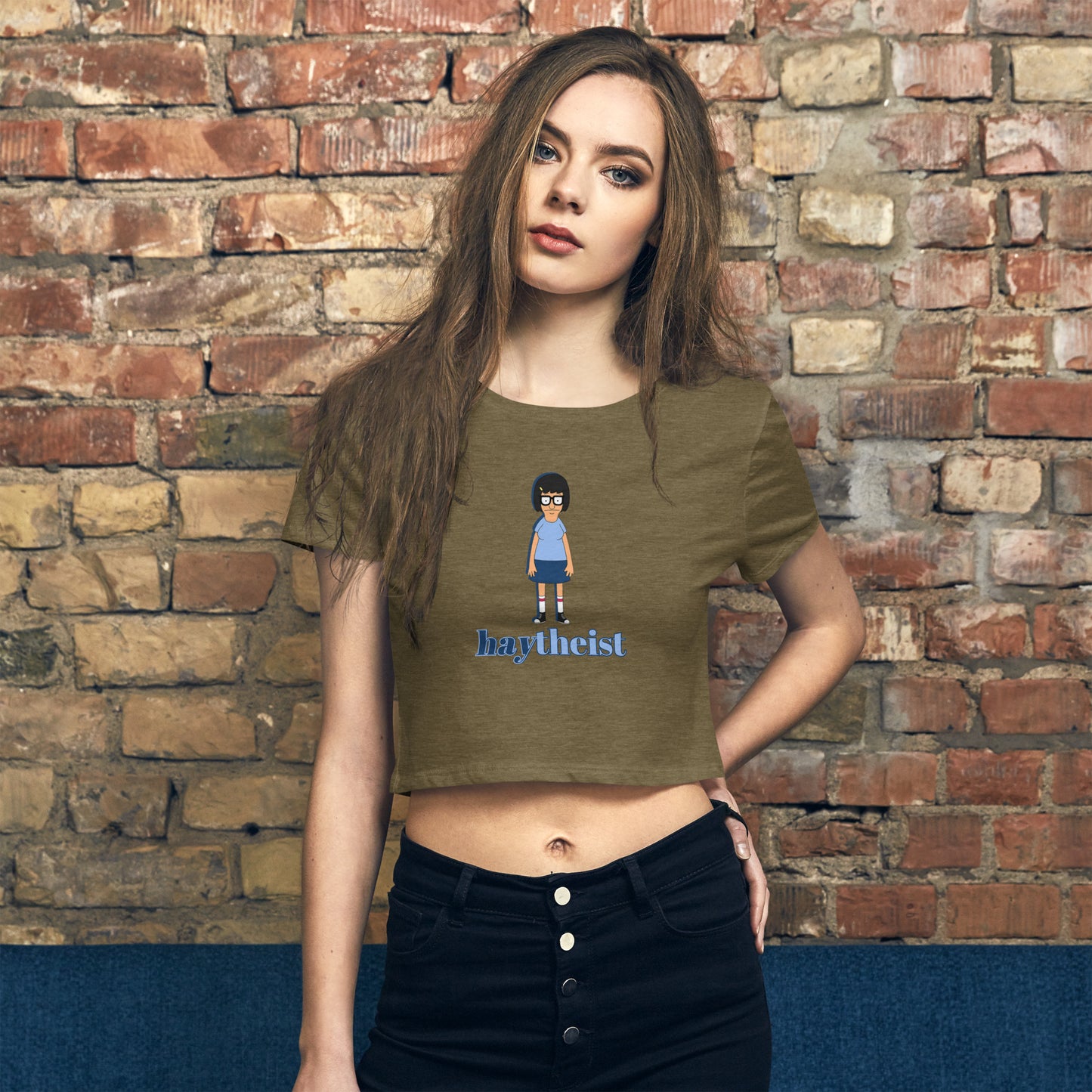 HAYtheist - Tina Belcher Crop Tee