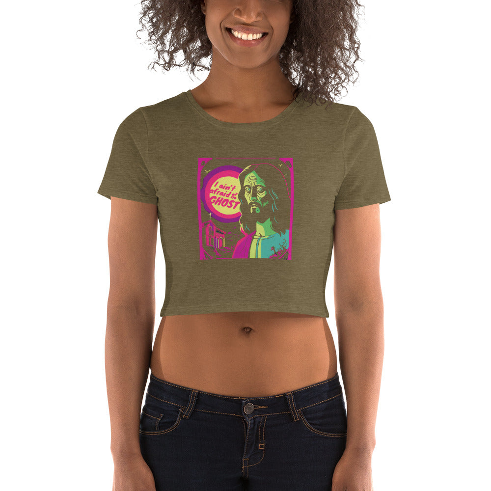 I Ain't Afraid of No Ghost - B-Movie Crop Tee