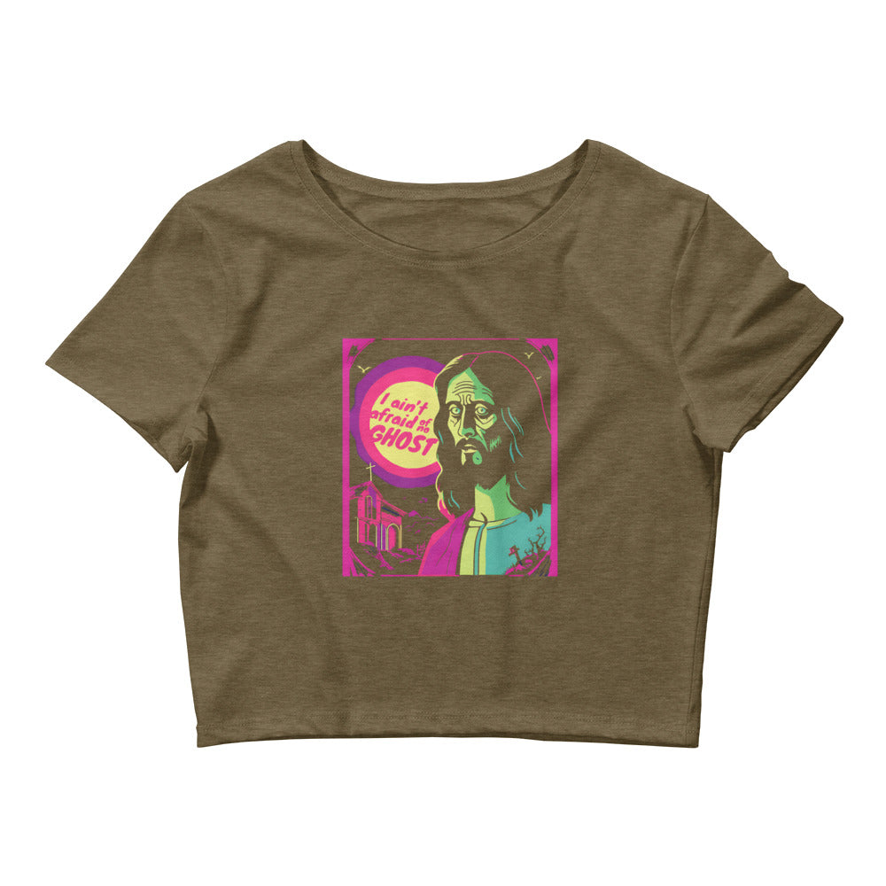 I Ain't Afraid of No Ghost - B-Movie Crop Tee