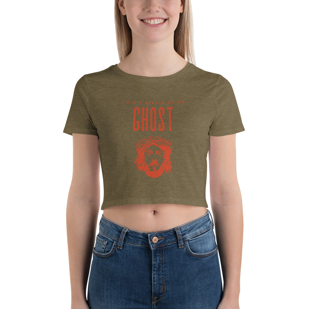 I Ain't Afraid of No Ghost v3 - Crop Tee