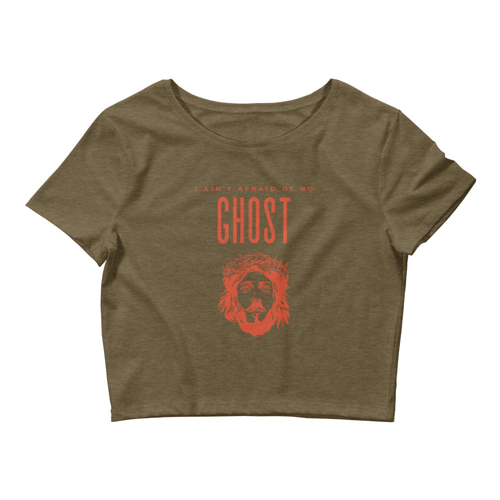 I Ain't Afraid of No Ghost v3 - Crop Tee