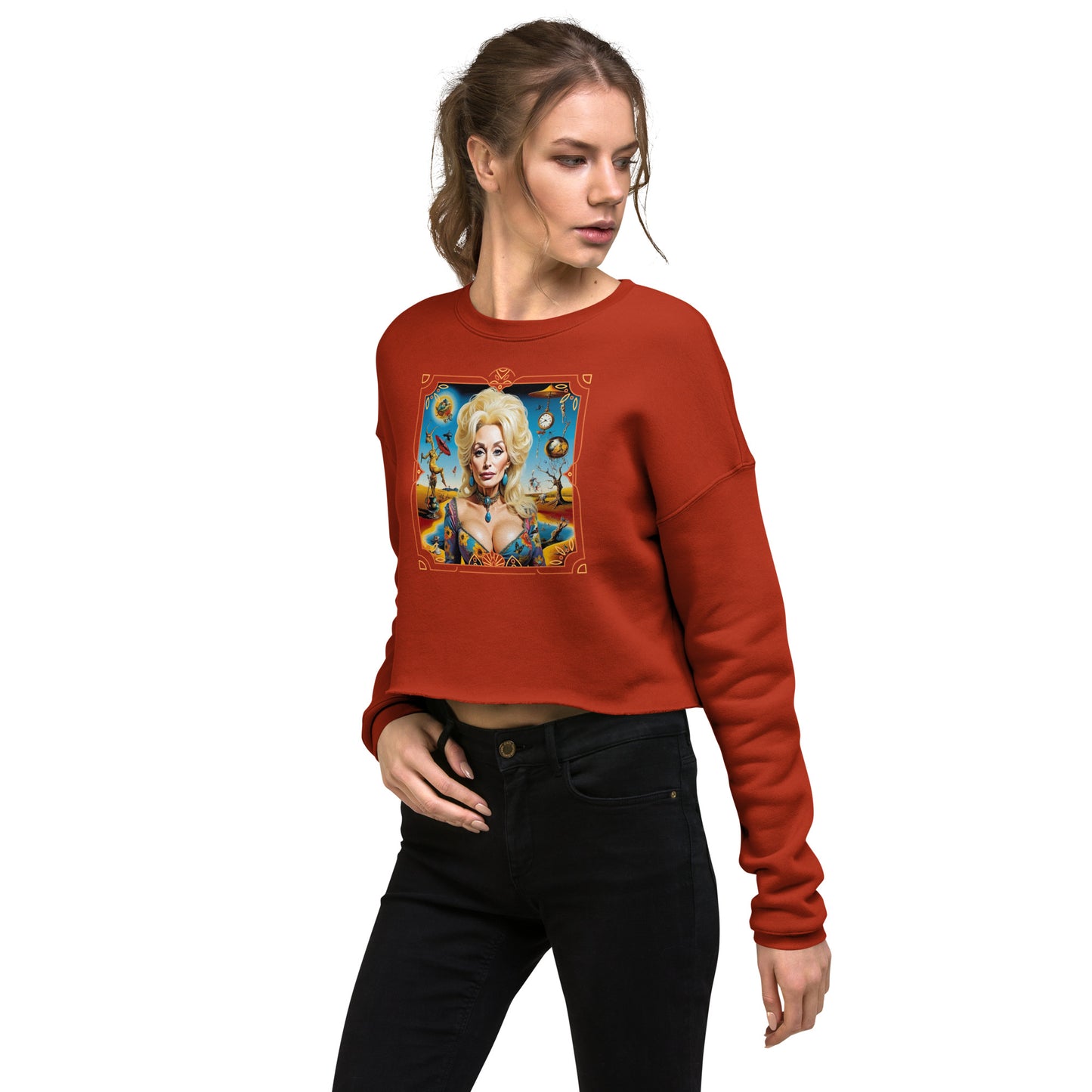 Dolly by Dali - Crop Sweatshirt