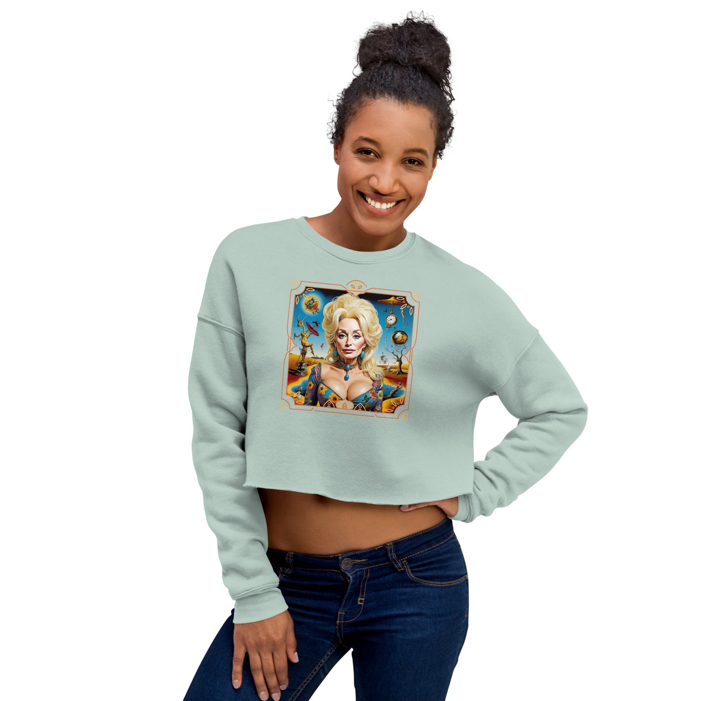 Dolly by Dali - Crop Sweatshirt