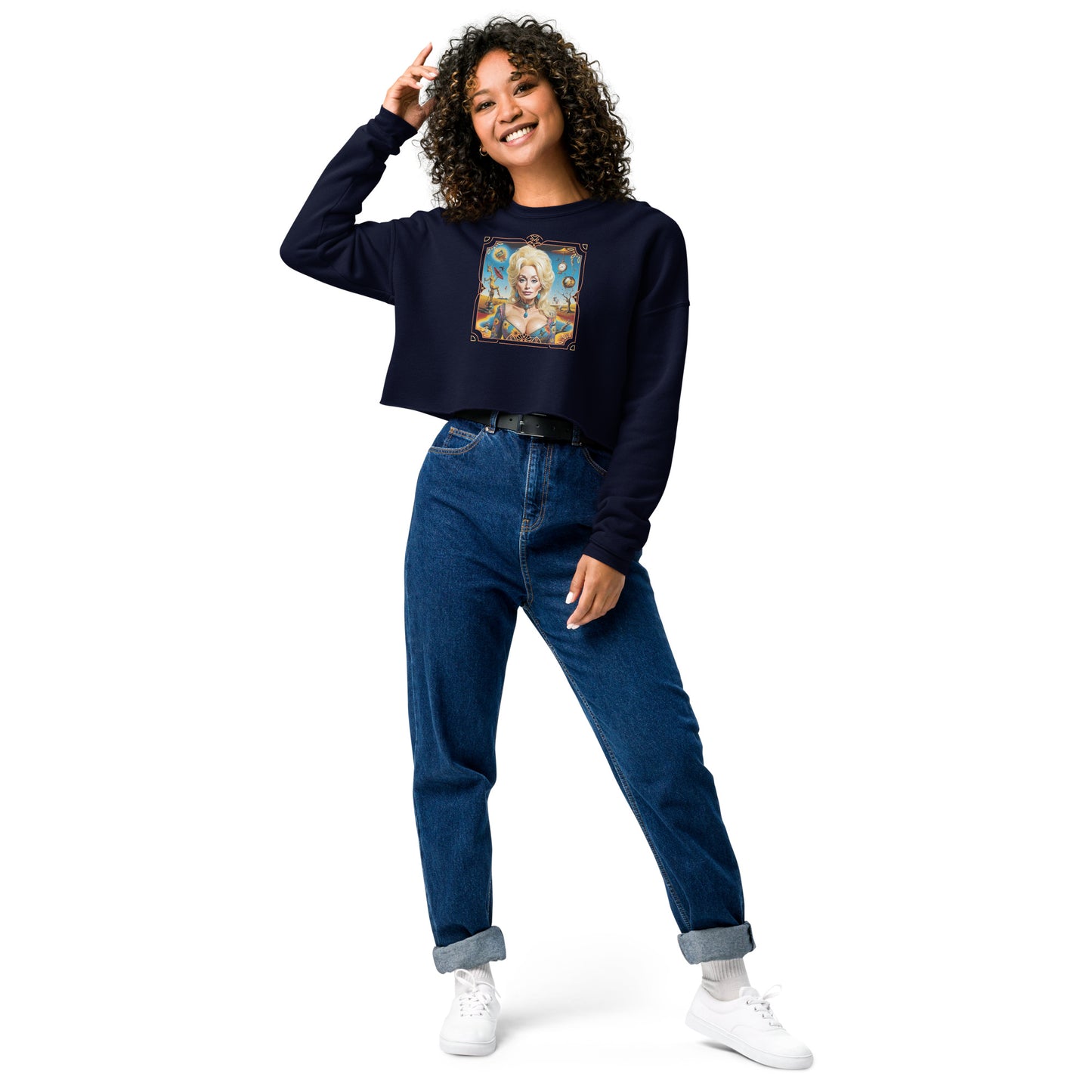 Dolly by Dali - Crop Sweatshirt
