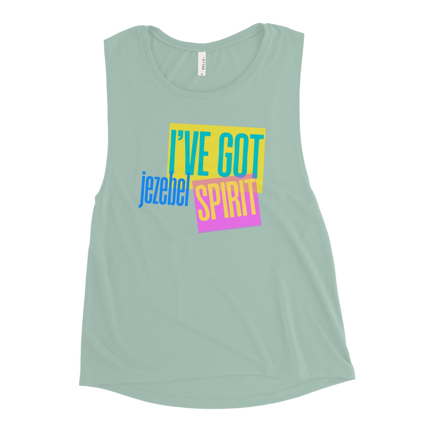 Jezebel Spirit v2 - Ladies’ Muscle Tank