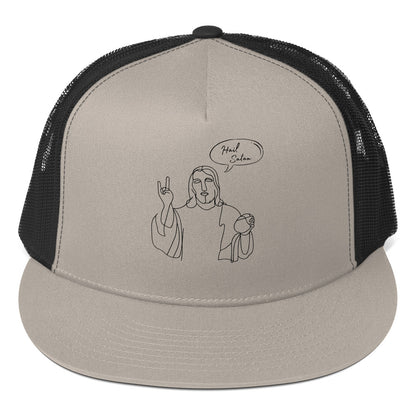 Hail Satan Jesus - Trucker Cap