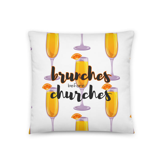 Brunches Before Churches - Basic Pillow