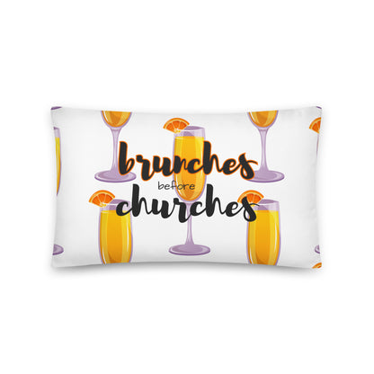 Brunches Before Churches - Basic Pillow