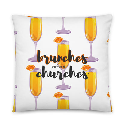 Brunches Before Churches - Basic Pillow