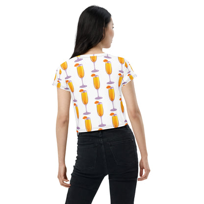 Brunches Before Churches - Crop Tee