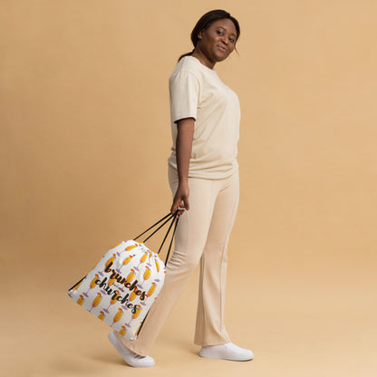 Brunches Before Churches - Drawstring Bag