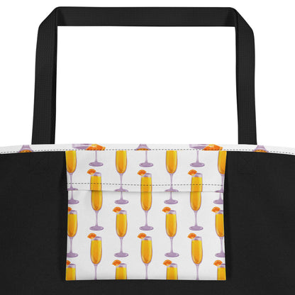 Brunches Before Churches - Large Tote Bag