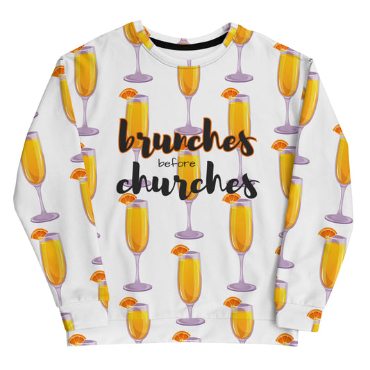 Brunches Before Churches - Crew Neck Sweatshirt