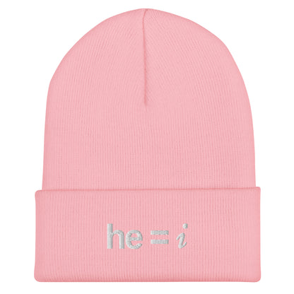 he = i - Cuffed Beanie