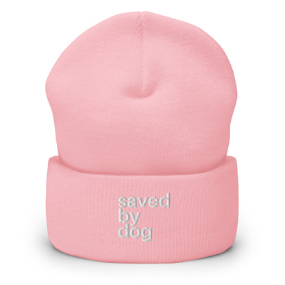 Saved by Dog - Cuffed Beanie