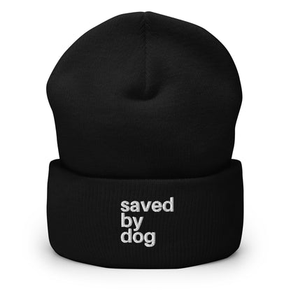 Saved by Dog - Cuffed Beanie