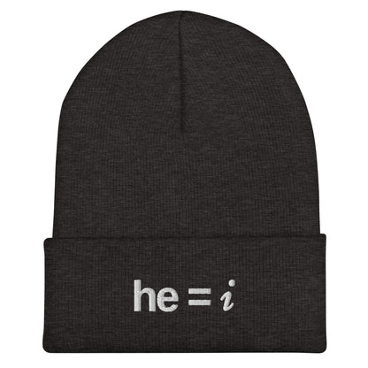 he = i - Cuffed Beanie