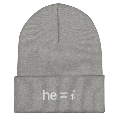 he = i - Cuffed Beanie