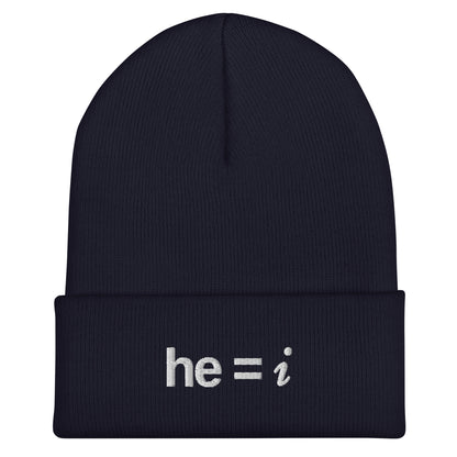 he = i - Cuffed Beanie