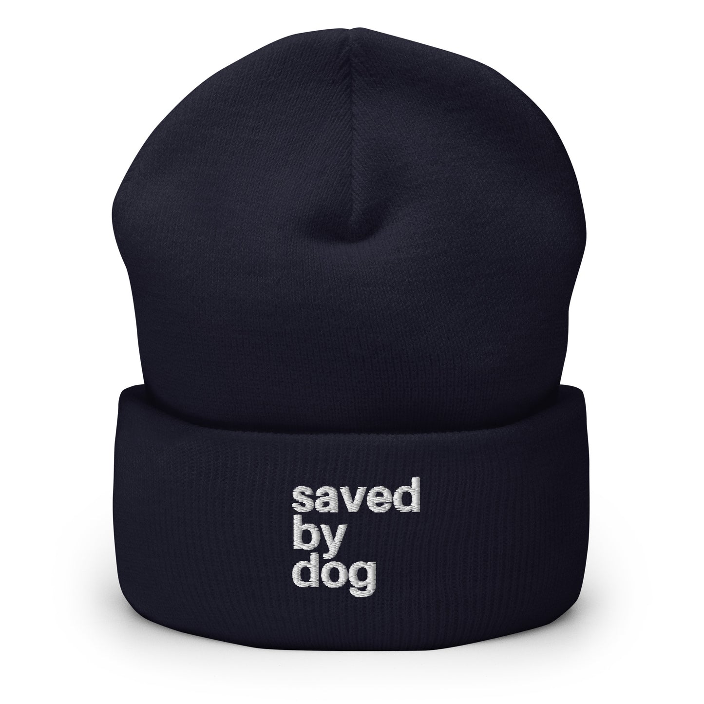 Saved by Dog - Cuffed Beanie