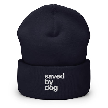Saved by Dog - Cuffed Beanie