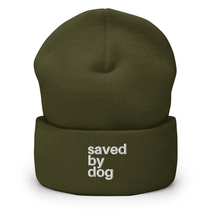 Saved by Dog - Cuffed Beanie