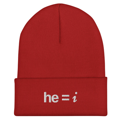 he = i - Cuffed Beanie