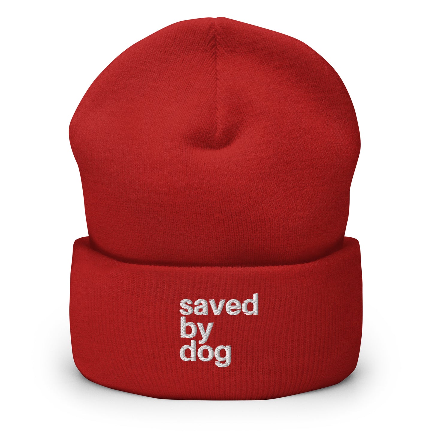 Saved by Dog - Cuffed Beanie