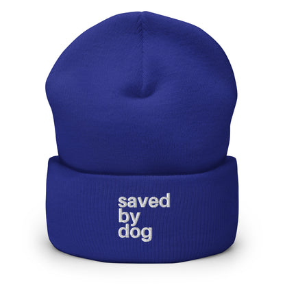 Saved by Dog - Cuffed Beanie