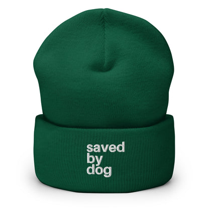 Saved by Dog - Cuffed Beanie