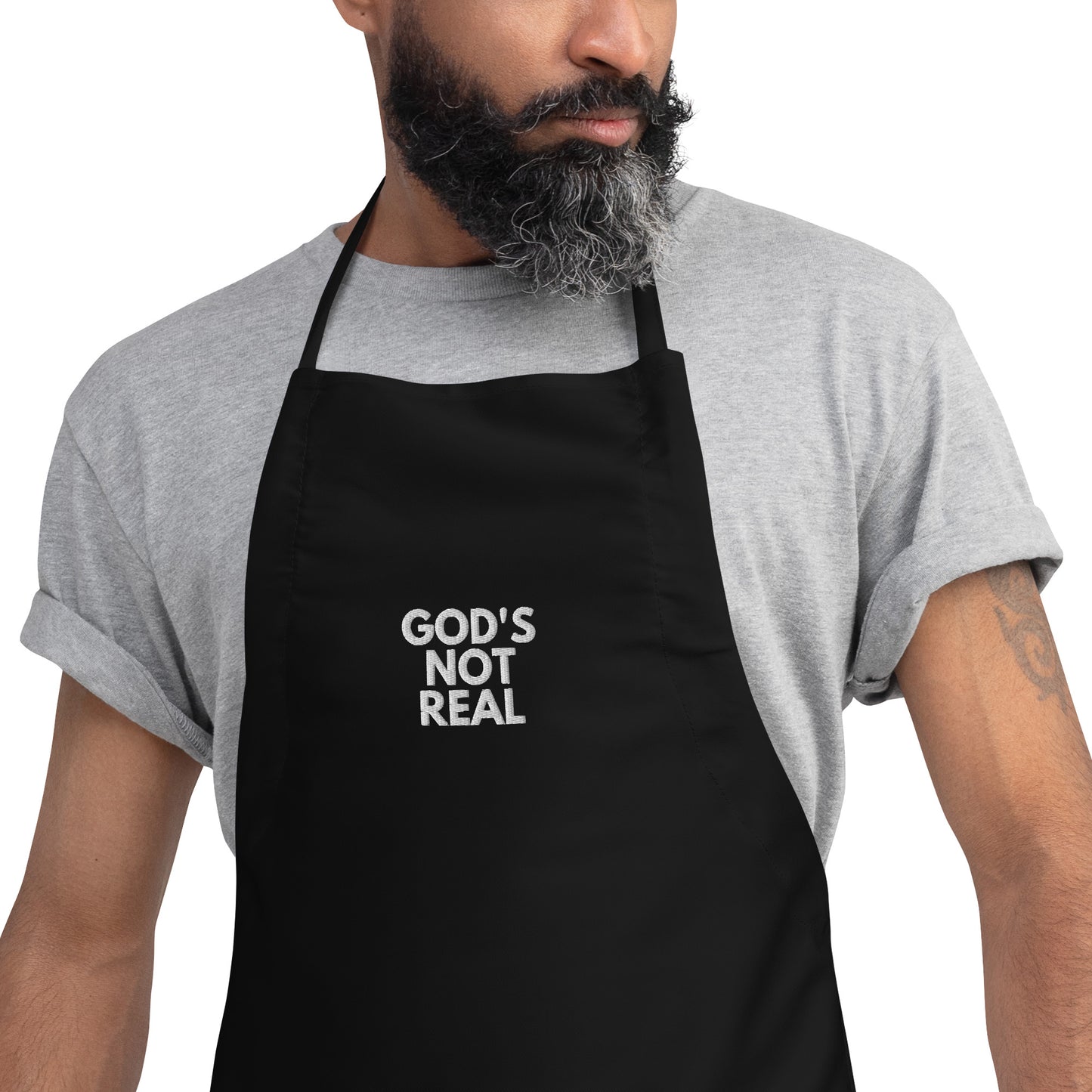 God's Not Real - Apron