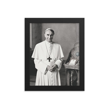 Pope Carl Sagan - Not the Pope Framed Poster
