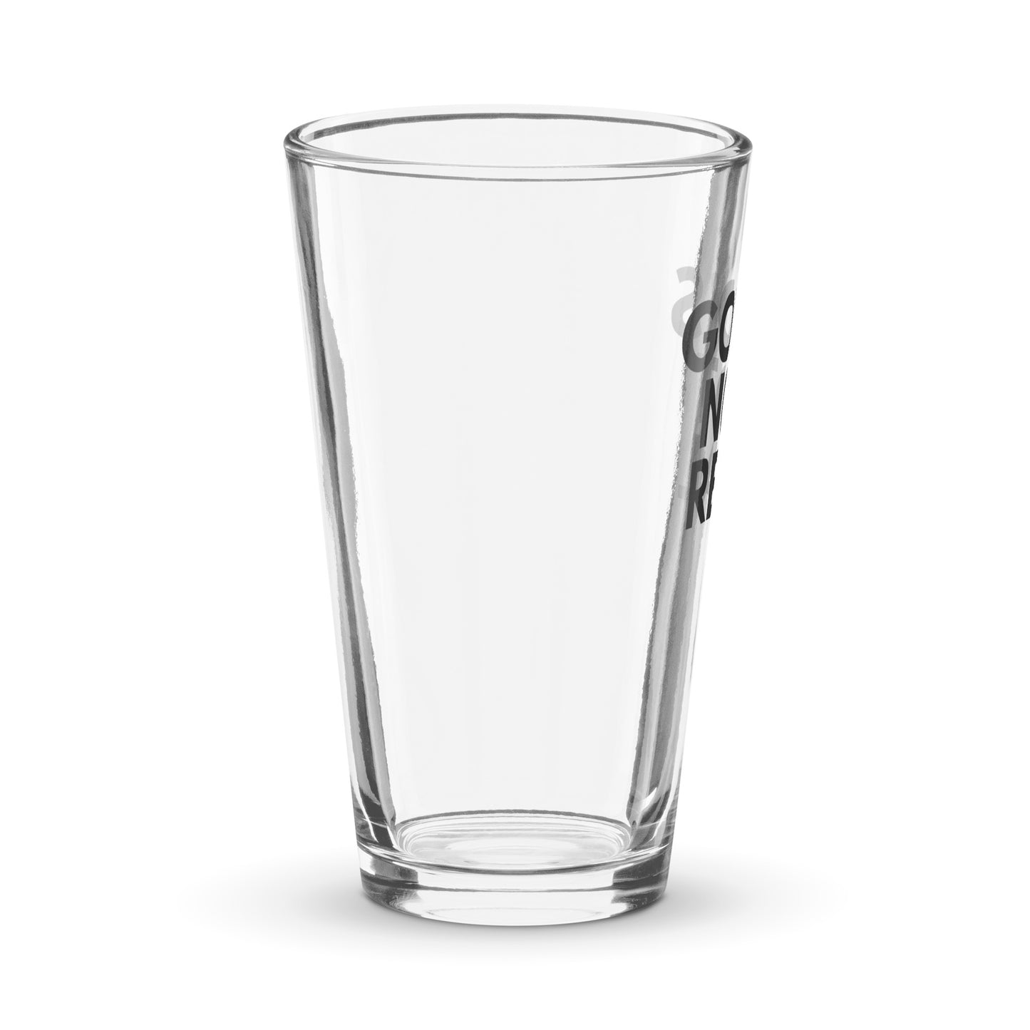 God's Not Real - Shaker Pint Glass