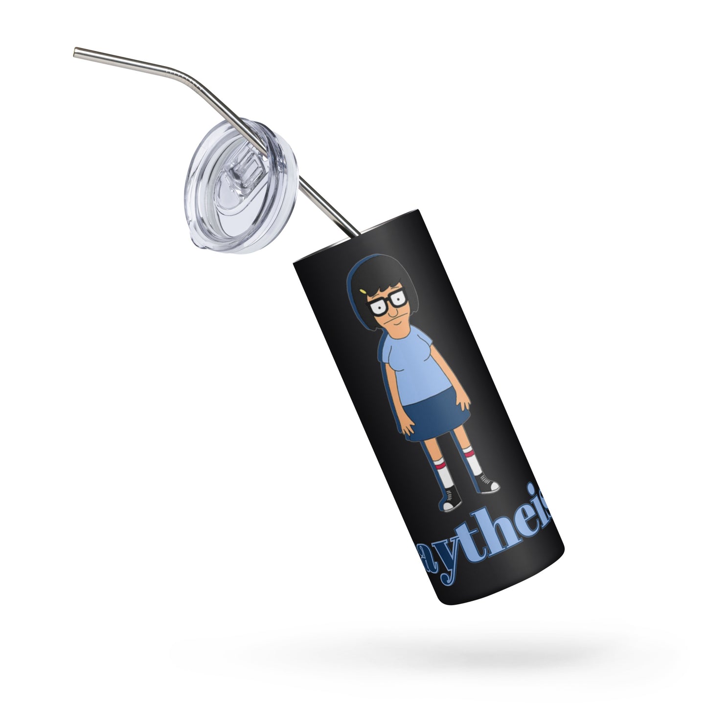 HAYtheist - Tina Belcher Stainless Steel Tumbler
