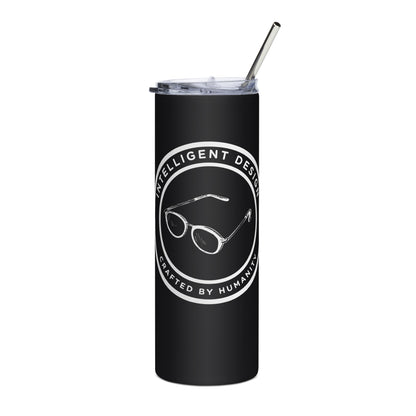 Intelligent Design "Badge" - Stainless Steel Tumbler