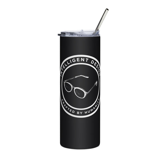 Intelligent Design "Badge" - Stainless Steel Tumbler