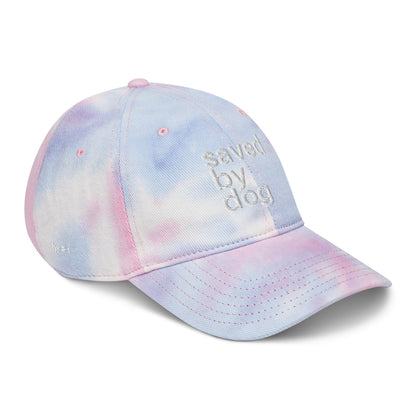 Saved by Dog - Tie Dye Dad Hat