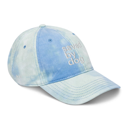 Saved by Dog - Tie Dye Dad Hat