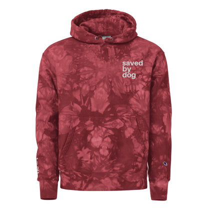 Saved by Dog - Tie Dye Hoodie