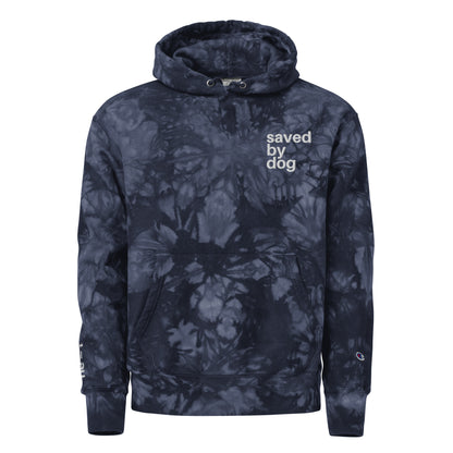 Saved by Dog - Tie Dye Hoodie
