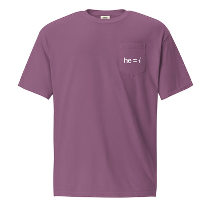 he = i - Pocket Tee