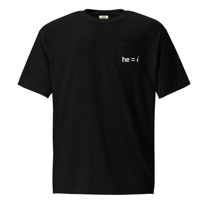 he = i - Pocket Tee
