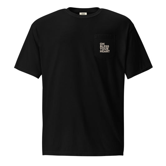 Oh Bless Your Heart - Pocket Tee w/ Back Print