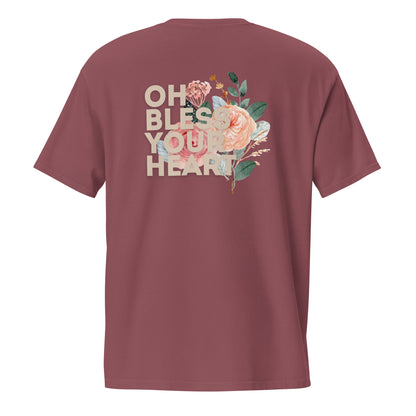 Oh Bless Your Heart - Pocket Tee w/ Back Print